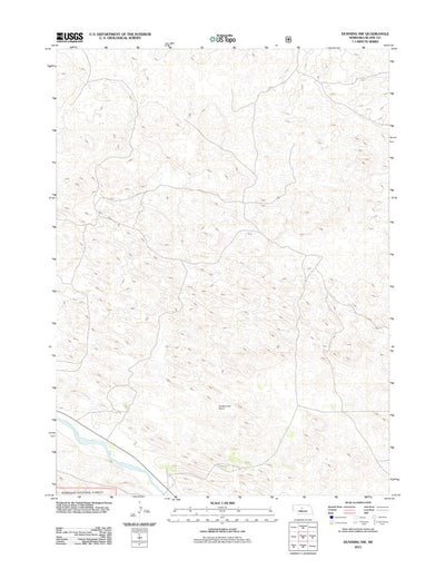 Dunning NW, NE (2011, 24000-Scale) Preview 1
