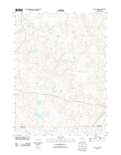 Gaunt Lake, NE (2011, 24000-Scale) Preview 1