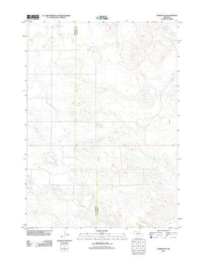 Gordon SE, NE (2011, 24000-Scale) Preview 1