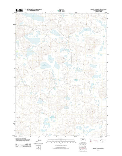 Krause Lake East, NE (2011, 24000-Scale) Preview 1