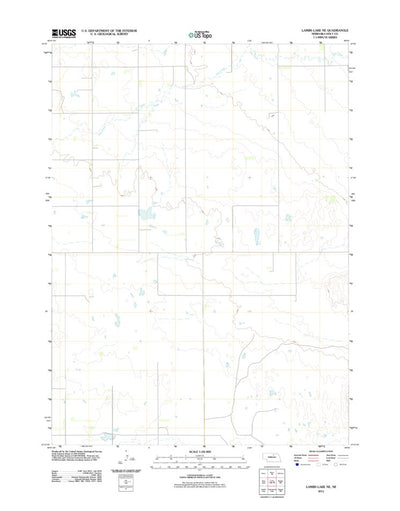 Lambs Lake NE, NE (2011, 24000-Scale) Preview 1