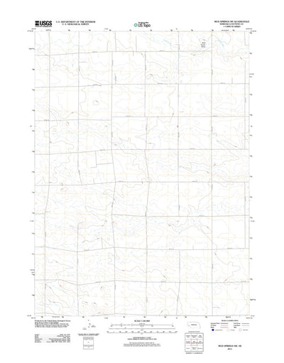 Mud Springs SW, NE (2011, 24000-Scale) Preview 1