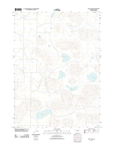 Pony Lake, NE (2011, 24000-Scale) Preview 1