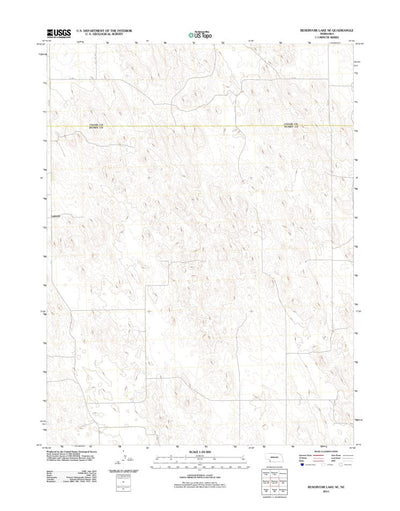 Reservoir Lake SE, NE (2011, 24000-Scale) Preview 1