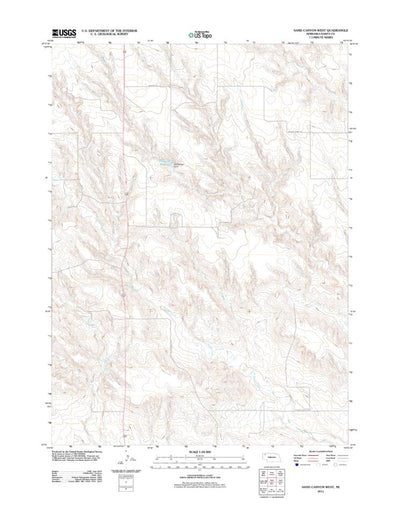 Sand Canyon West, NE (2011, 24000-Scale) Preview 1