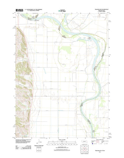 Tekamah NW, NE-IA (2011, 24000-Scale) Preview 1
