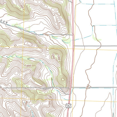 Tekamah NW, NE-IA (2011, 24000-Scale) Preview 3