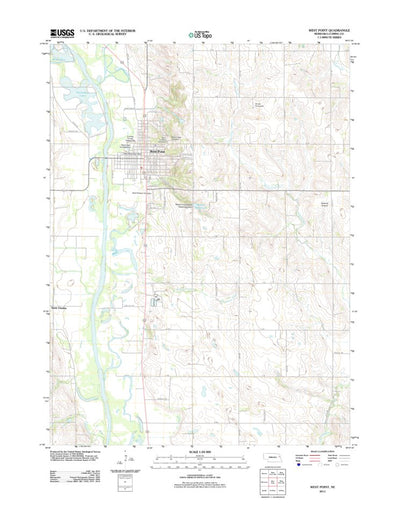 West Point, NE (2011, 24000-Scale) Preview 1