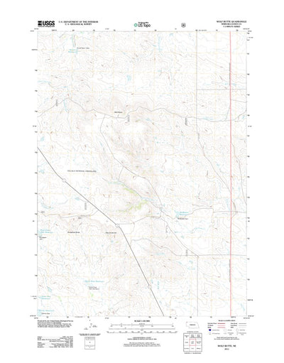 Wolf Butte, NE (2011, 24000-Scale) Preview 1