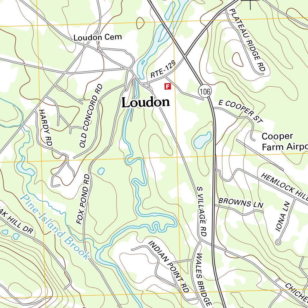 Loudon, NH (2012, 24000-Scale) Map by United States Geological Survey ...