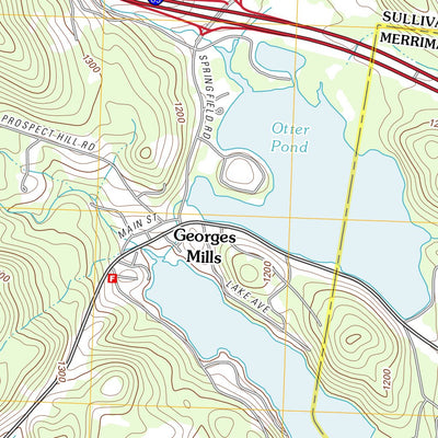 Sunapee Lake North, NH (2012, 24000-Scale) Preview 2