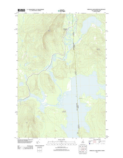 Umbagog Lake North, NH-ME (2012, 24000-Scale) Preview 1