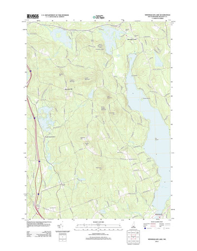 Winnisquam Lake, NH (2012, 24000-Scale) Preview 1
