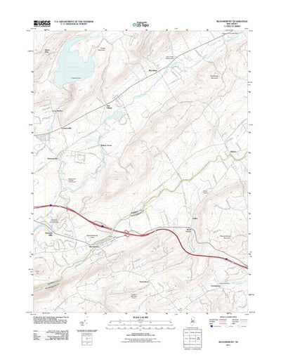 Bloomsbury, NJ (2011, 24000-Scale) Preview 1