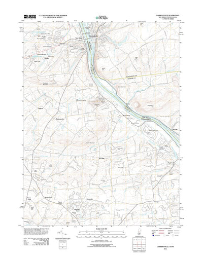 Lambertville, NJ-PA (2011, 24000-Scale) Preview 1