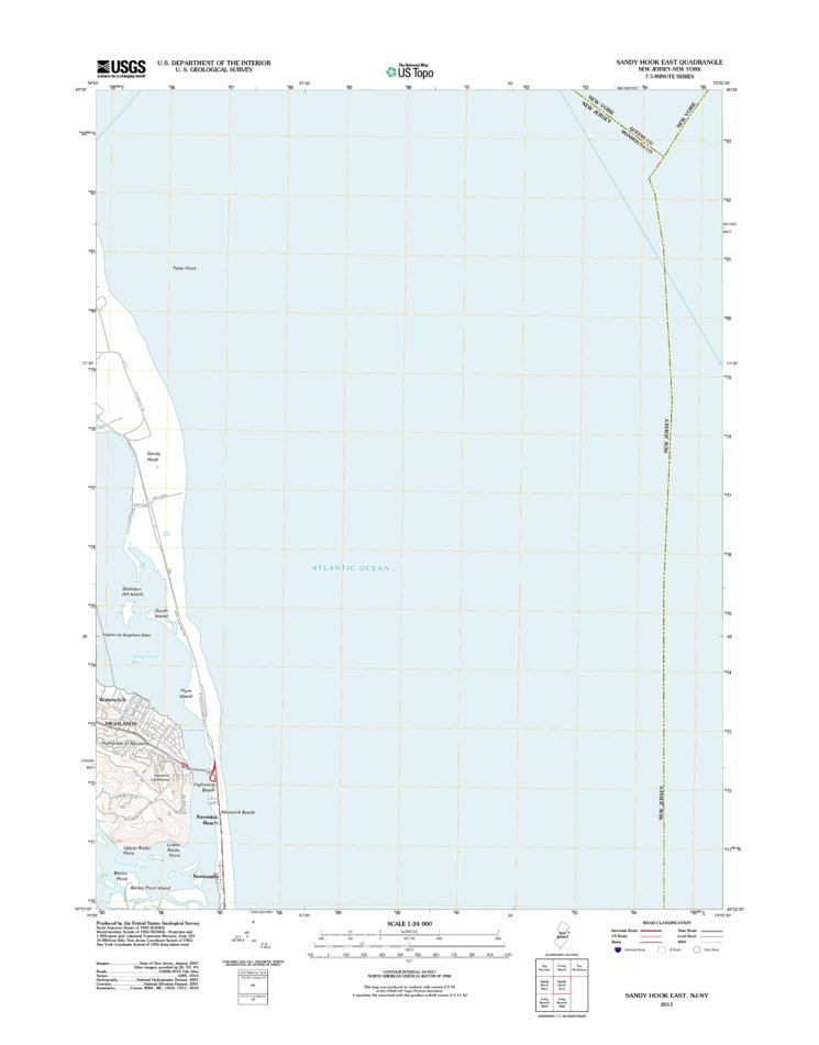 Maps of Monmouth County New Jersey 