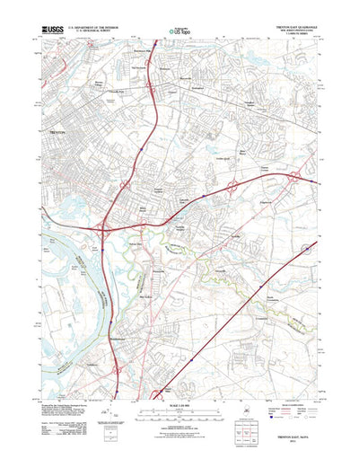 Trenton East, NJ-PA (2011, 24000-Scale) Preview 1