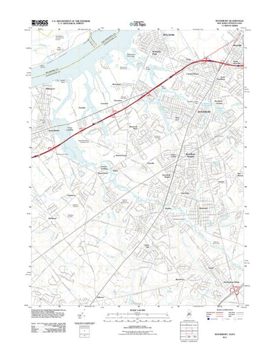 Woodbury, NJ-PA (2011, 24000-Scale) Preview 1