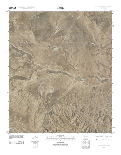 Alamo Mountain NE, NM (2010, 24000-Scale) Preview 1