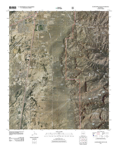 Alamogordo South, NM (2011, 24000-Scale) Preview 1