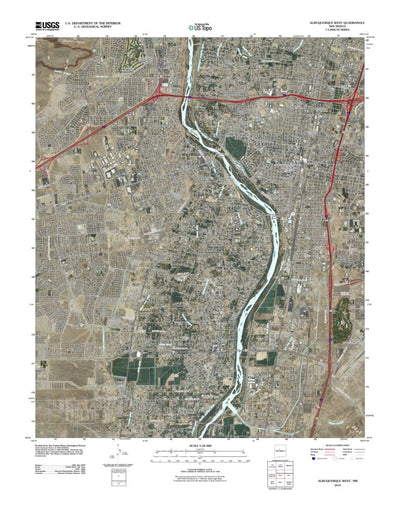 Albuquerque West, NM (2010, 24000-Scale) Preview 1