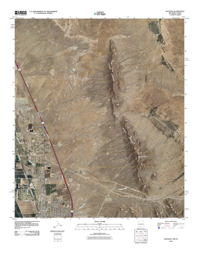 Anthony, NM-TX (2010, 24000-Scale) Preview 1