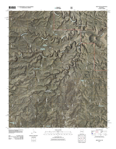 Ares Peak, NM (2011, 24000-Scale) Preview 1