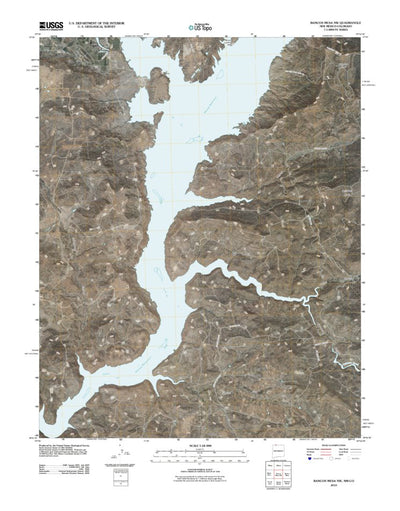 Bancos Mesa NW, NM-CO (2010, 24000-Scale) Preview 1