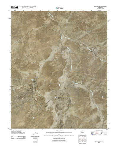 Becenti Lake, NM (2010, 24000-Scale) Preview 1