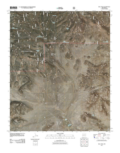 Bell Peak, NM (2011, 24000-Scale) Preview 1
