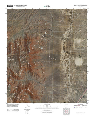 Bennett Mountain, NM (2010, 24000-Scale) Preview 1
