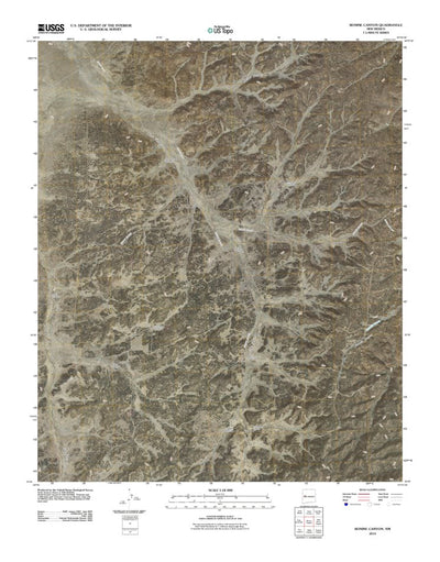Bonine Canyon, NM (2010, 24000-Scale) Preview 1