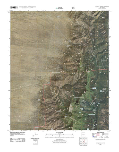 Bosque Peak, NM (2011, 24000-Scale) Preview 1