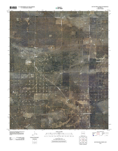 Button Mesa North, NM (2010, 24000-Scale) Preview 1