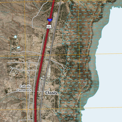 Caballo, NM (2010, 24000-Scale) Preview 2