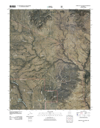 Cerro De Los Taoses, NM (2011, 24000-Scale) Preview 1
