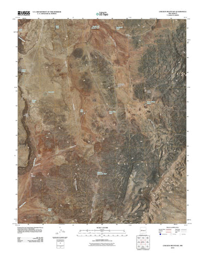Chicken Mountain, NM (2010, 24000-Scale) Preview 1