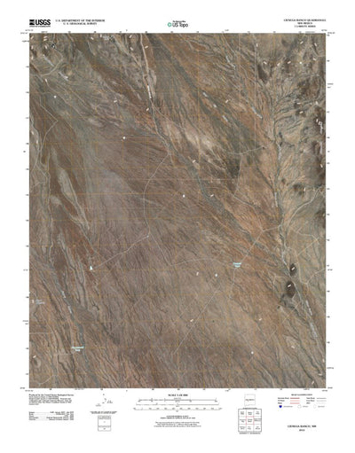 Cienega Ranch, NM (2010, 24000-Scale) Preview 1
