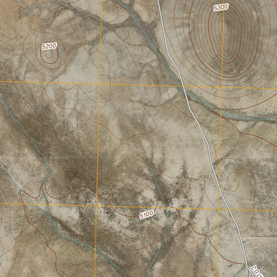Cow Springs Mountain, NM (2010, 24000-Scale) Preview 2