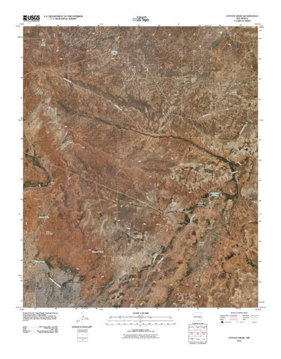 Coyote Draw, NM (2010, 24000-Scale) Preview 1