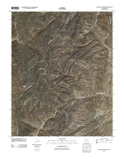 Crevasse Canyon, NM (2010, 24000-Scale) Preview 1
