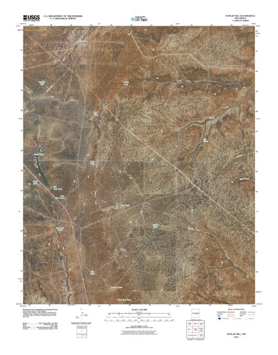 Dunlap Sill, NM (2010, 24000-Scale) Preview 1