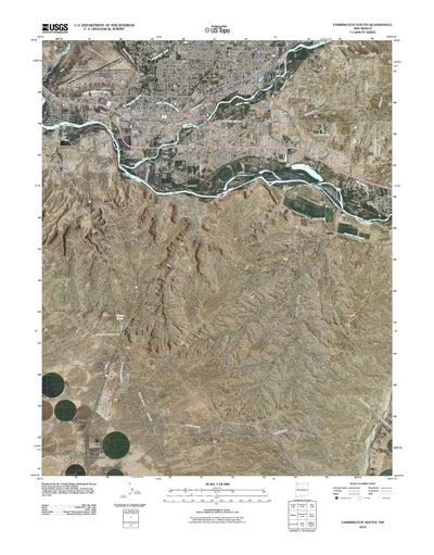 Farmington South, NM (2010, 24000-Scale) Preview 1