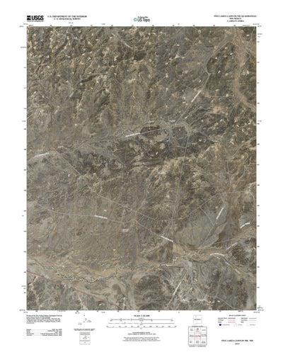 Five Lakes Canyon NW, NM (2010, 24000-Scale) Preview 1