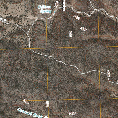 Gallinas Peak, NM (2011, 24000-Scale) Preview 2