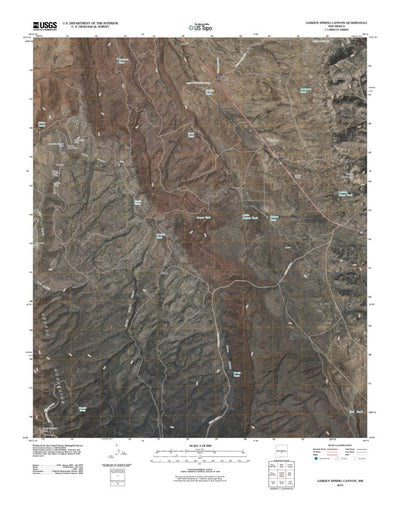 Garden Spring Canyon, NM (2010, 24000-Scale) Preview 1