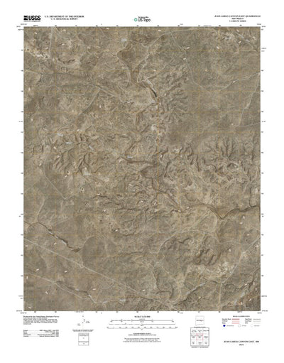 Juan Largo Canyon East, NM (2010, 24000-Scale) Preview 1