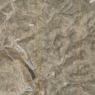 Juan Largo Canyon East, NM (2010, 24000-Scale) Preview 3