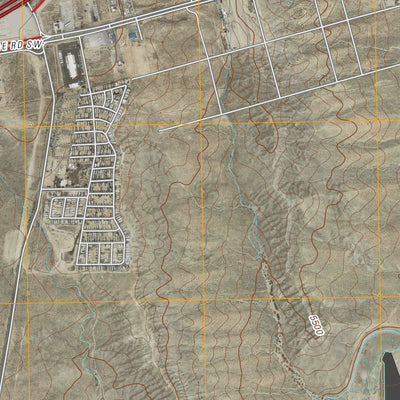 La Mesita Negra SE, NM (2010, 24000-Scale) Preview 3