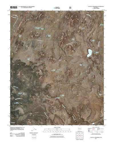 Laguna Canoneros, NM (2011, 24000-Scale) Preview 1